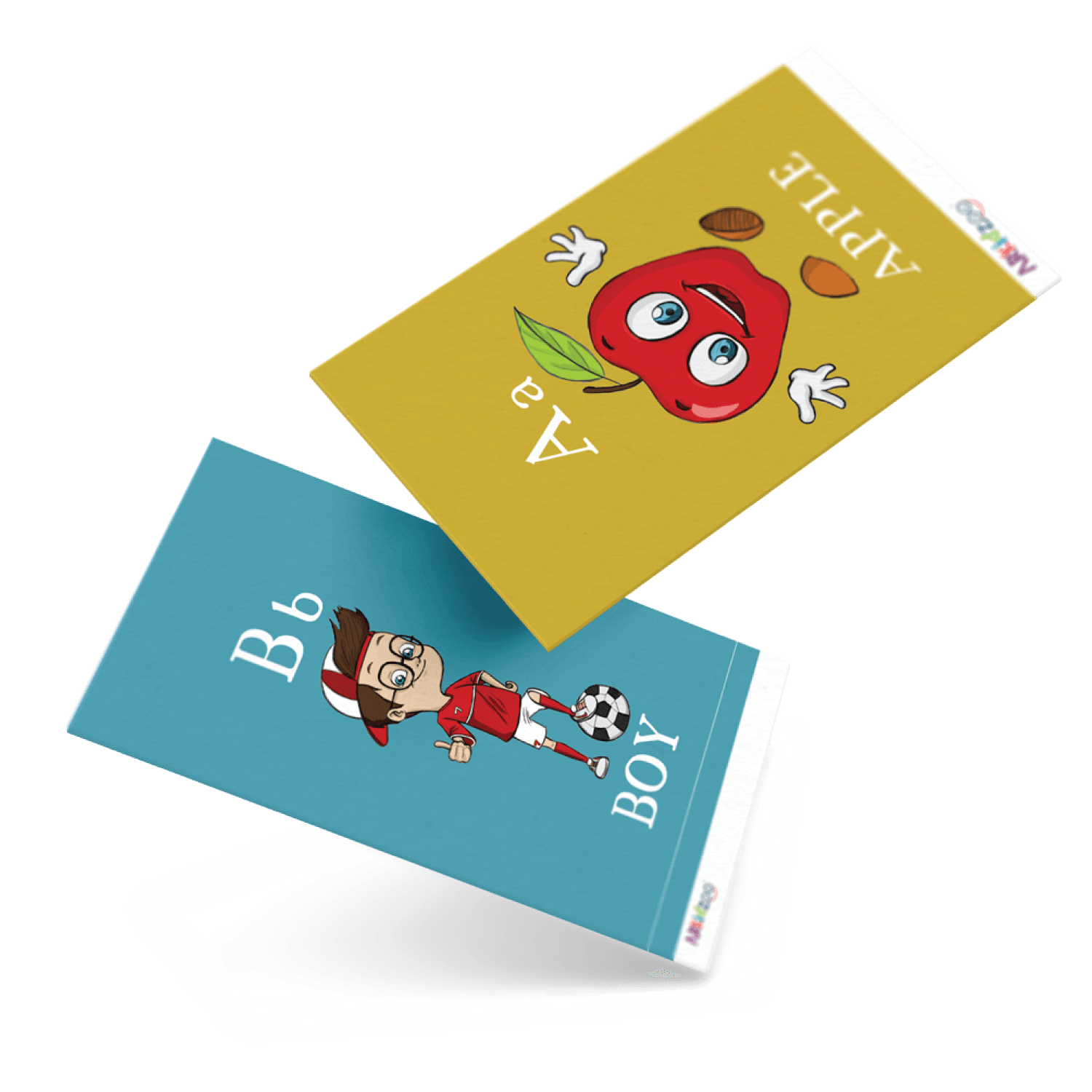 School-size flashcards
